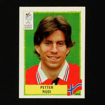 Euro 2000 Nr. 244 Panini Sticker Petter Rudi