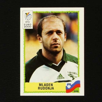 Euro 2000 No. 268 Panini sticker Mladen Rudonja