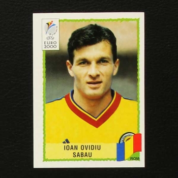 Euro 2000 Nr. 040 Panini Sticker Ioan Ovidiu Sabau