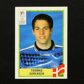 Euro 2000 Nr. 335 Panini Sticker Thomas Sorensen