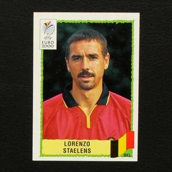 Euro 2000 No. 103 Panini sticker Lorenzo Staelens