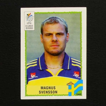 Euro 2000 Nr. 134 Panini Sticker Magnus Svensson