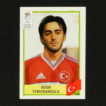 Euro 2000 Nr. 147 Panini Sticker Ogün Temizkanoglu