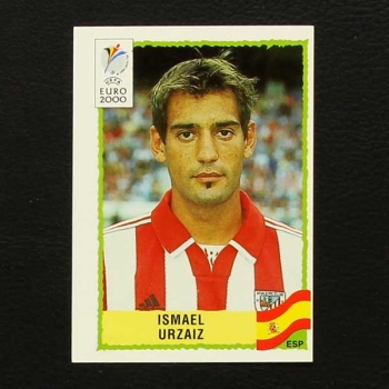 Euro 2000 Nr. 207 Panini Sticker Ismael Urzaiz