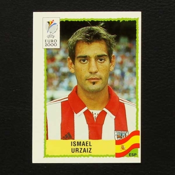 Euro 2000 No. 207 Panini sticker Ismael Urzaiz