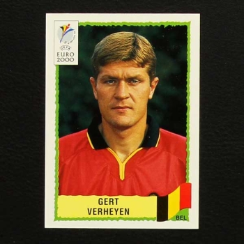 Euro 2000 No. 110 Panini sticker Gert Verheyen