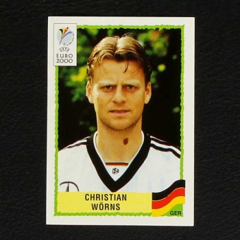 Euro 2000 Nr. 010  Panini Sticker Christian Wörns