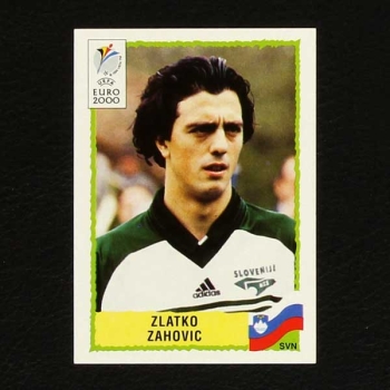 Euro 2000 No. 266 Panini sticker Zlatko Zahovic