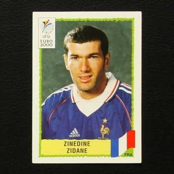 Euro 2000 Nr. 352 Panini Sticker Zinedine Zidane