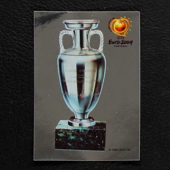 Euro 2004 Nr. 004 Panini Sticker Pokal