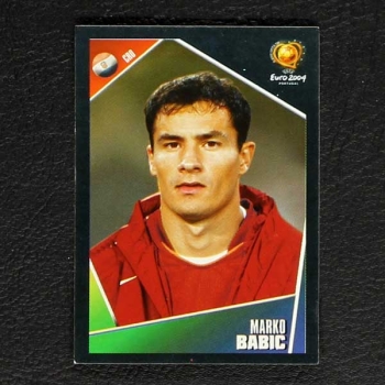 Euro 2004 Nr. 171 Panini Sticker Marko Babic