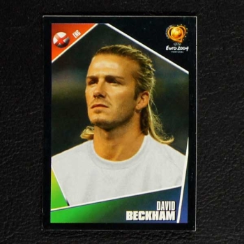 Euro 2004 Nr. 124 Panini Sticker David Beckham