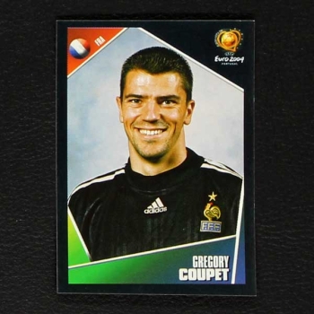 Euro 2004 Nr. 113 Panini Sticker Gregory Coupet