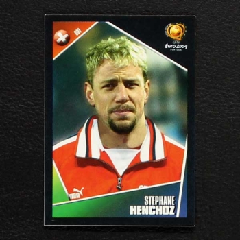 Euro 2004 Nr. 143 Panini Sticker Stephane Henchoz