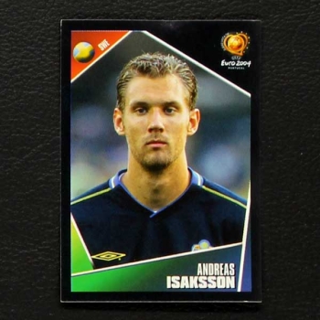 Euro 2004 Nr. 180 Panini Sticker Isaksson