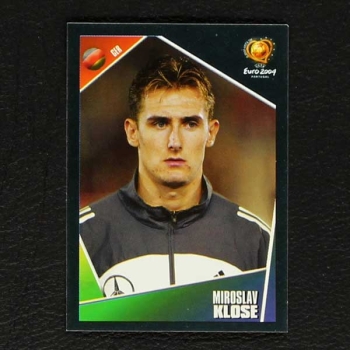 Euro 2004 Nr. 314 Panini Sticker Miroslav Klose