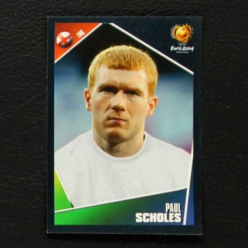 Euro 2004 Nr. 125 Panini Sticker Paul Scholes