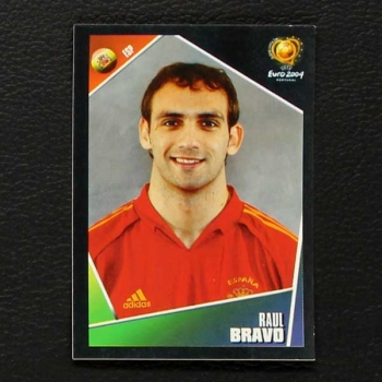 Euro 2004 Nr. 077 Panini Sticker Raul Bravo