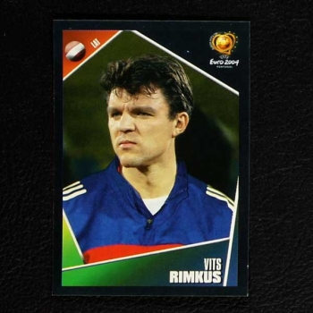 Euro 2004 Nr. 268 Panini Sticker Vits Rimkus