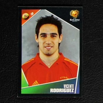 Euro 2004 Nr. 084 Panini Sticker Rodriguez