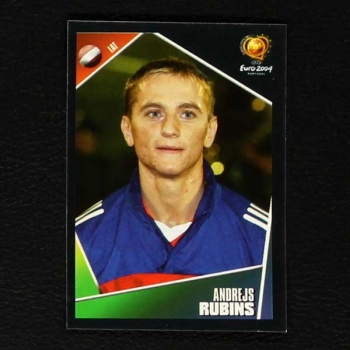 Euro 2004 No. 265 Panini sticker Andrejs Rubins