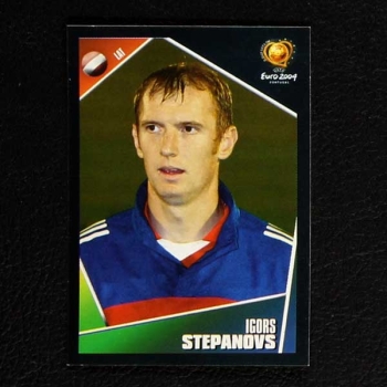 Euro 2004 Nr. 260 Panini Sticker Stepanovs