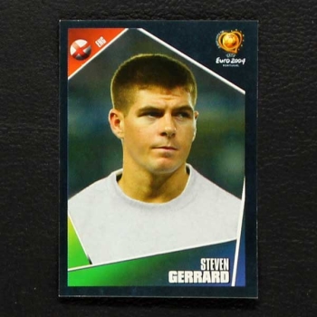 Euro 2004 Nr. 126 Panini Sticker Steven Gerrard