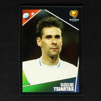 Euro 2004 Nr. 042 Panini Sticker Tsiartas