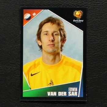 Euro 2004 Nr. 318 Panini Sticker Van Der Sar