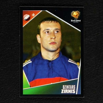 Euro 2004 Nr. 259 Panini Sticker Dzintars Zirnis