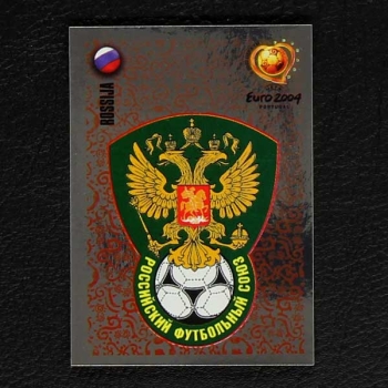 Euro 2004 Nr. 051 Panini Sticker Wappen Russland