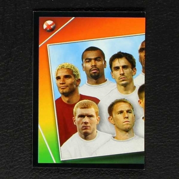 Euro 2004 Nr. 114 Panini Sticker Team England links