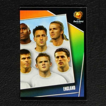 Euro 2004 Nr. 115 Panini Sticker Team England rechts