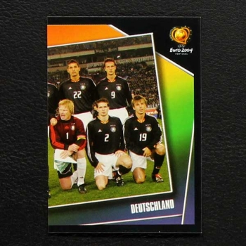 Euro 2004 Nr. 295 Panini Sticker Team Deutschland rechts