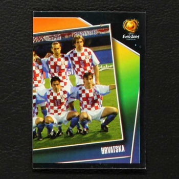 Euro 2004 No. 157 Panini sticker team Croatia right