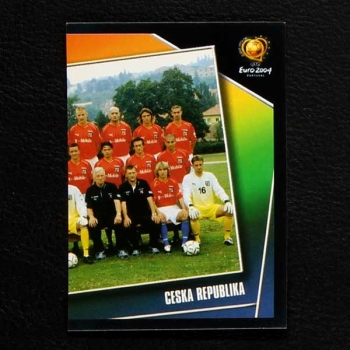 Euro 2004 Nr. 272 Panini Sticker Team Tschechien rechts