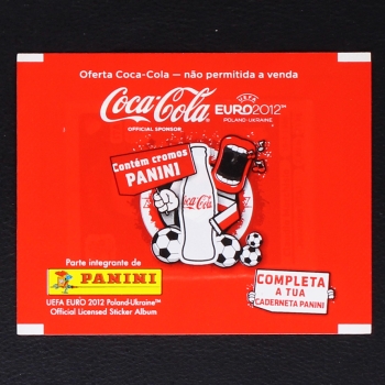 Euro 2012 Panini Sticker Tüte - Coca Cola Version Italien