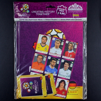 Euro 2012 Panini Sticker Leeralbum - Hardcover D