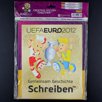 Euro 2012 Panini Sticker Leeralbum - Hardcover D