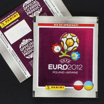Euro 2012 polnische promo Variante Panini Sticker Tüte