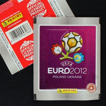 Euro 2012 Panini Sticker Tüte Platinum Edition