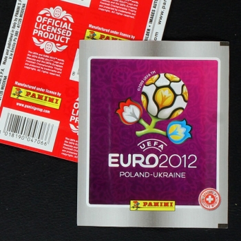 Euro 2012 schweizer Variante Panini Sticker Tüte