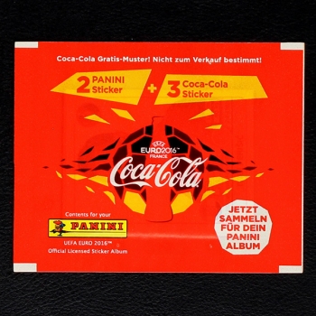 Euro 2016 Panini sticker bag - german Coca Cola Version