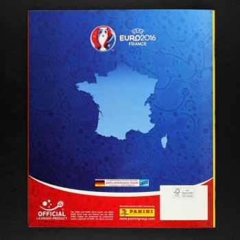 Euro 2016 Panini empty sticker album German Variant