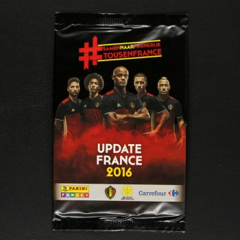 Euro 2016 Panini sticker bag Red Devils update Variant