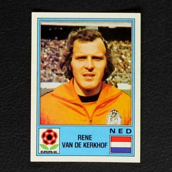 Ren Kerkhof Panini Sticker Euro 80