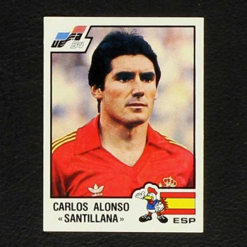 Euro 84 Nr. 228 Panini Sticker Carlos Alsono