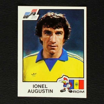 Euro 84 Nr. 196 Panini Sticker Ionel Augustin