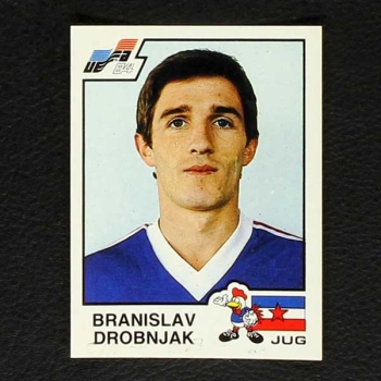 Euro 84 Nr. 115 Panini Sticker Branislav Drobnjak