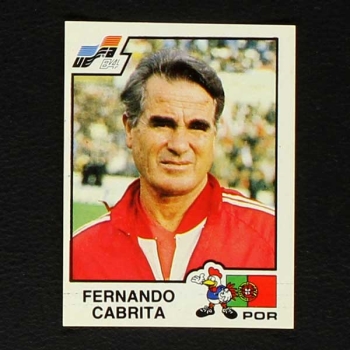 Euro 84 Nr. 162 Panini Sticker Fernando Cabrita